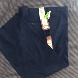 Men’s Haggar dress pants navy 44x30